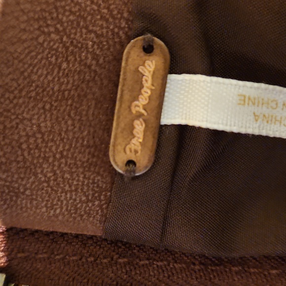 ❤ FREE PEOPLE MODERN FEMME VEGAN LEATHER MINI SKIRT, 6 - Picture 9 of 13